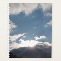 Sonnenbeschienener Himmelplaner, Wolken & Sonne