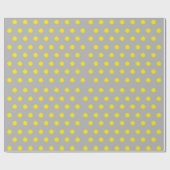 Sonnenbesprenkelt-Punkte-Muster Geschenkpapier (Flach)