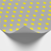 Sonnenbesprenkelt-Punkte-Muster Geschenkpapier (Ecke)