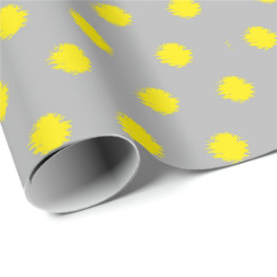 Sonnenbesprenkelt-Punkte-Muster Geschenkpapier