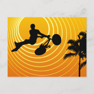 Sonnenbestrahlung Postkarte