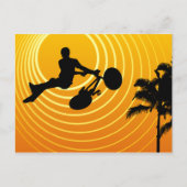 Sonnenbestrahlung Postkarte (Vorderseite)