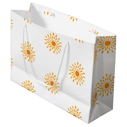Sonnenbeutel Große Geschenktüte (Vorderseite Schrägansicht)