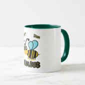 Sonnenbiene Tasse (VorderseiteRechts)