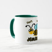 Sonnenbiene Tasse (Vorderseite Links)