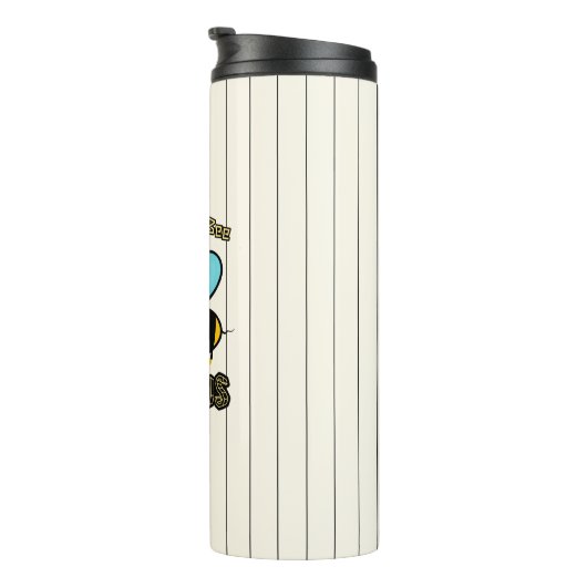 Sonnenbiene Thermosbecher (Nach rechts gedreht)