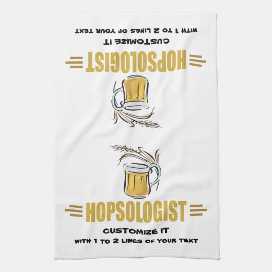 Sonnenbier Handtuch (Vertikal)