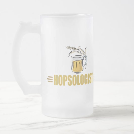 Sonnenbier Mattglas Bierglas (Links)