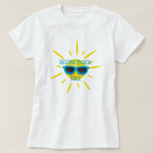 Sonnenblase am T - Shirt