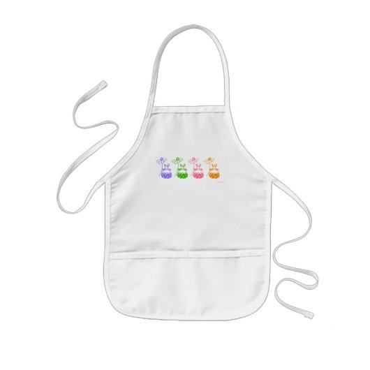 Sonnenblasen-Schürze Kinderschürze (Vorne)