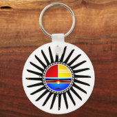 Sonnenblende Schlüsselanhänger (Vorderseite)