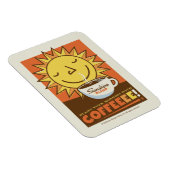 Sonnenblendekaffee Magnet (Rechte Seite)