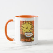 Sonnenblendekaffee Tasse (Links)