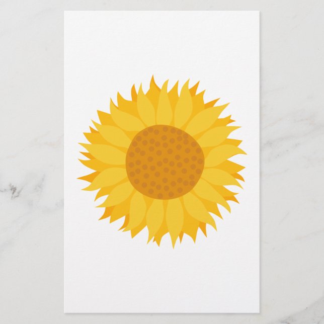Sonnenblume. (Vorderseite)