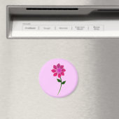 Sonnenblume2_Vector_Clipart Magnet (In Situ (Geschirrspüler))