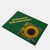 Sonnenblume_2015_0601 Fußmatte (Schrägansicht)