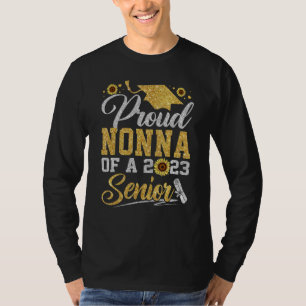 Sonnenblume 2023 Stolze Nonna eines 2023 Senior Ab T-Shirt