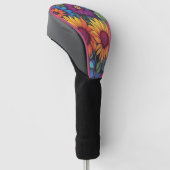 Sonnenblume #212 - Golf Head Covers Headcover (angewinkelt)
