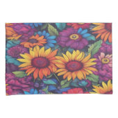 Sonnenblume #212 - Kissenkoffer Kissenbezug (Vorderseite-Rechts)