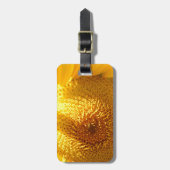 Sonnenblume 2 gepäckanhänger (Vorderseite vertikal)