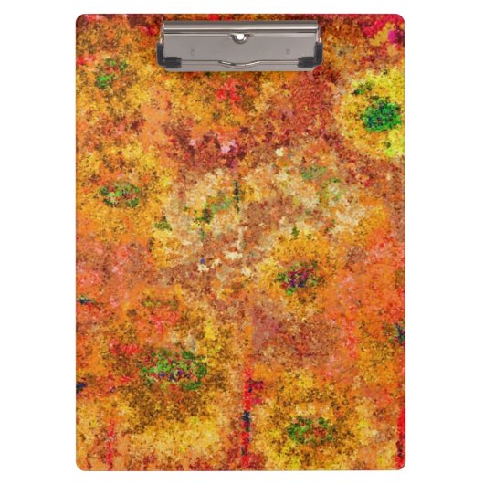 Sonnenblume 2 klemmbrett (Vorderseite)