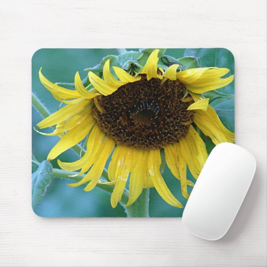 Sonnenblume 2 mousepad (Mit Mouse)