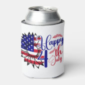 Sonnenblume 4. Juli Dosenkühler (Kanne Vorderseite)