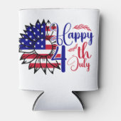 Sonnenblume 4. Juli Dosenkühler (Vorderseite)