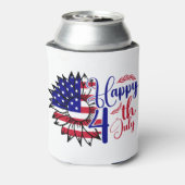 Sonnenblume 4. Juli Dosenkühler (Kanne Rückseite)