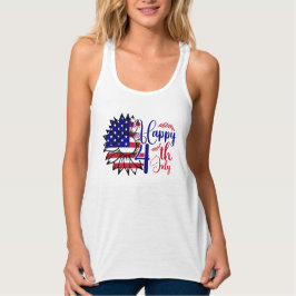 Sonnenblume 4. Juli Tank Top