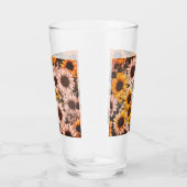 Sonnenblume Abstrakt #300 Glas (Rechts)