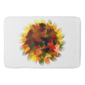 SONNENBLUME ABSTRAKT BADEMATTE (Vorderseite)