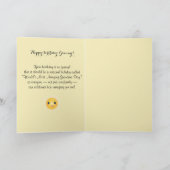 Sonnenblume - Alles Gute zum Geburtstag! Karte (Innenseite)