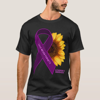 Sonnenblume Alzheimer's Bewusstsein T-Shirt
