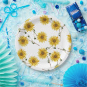 Sonnenblume anpassen pappteller (Party)