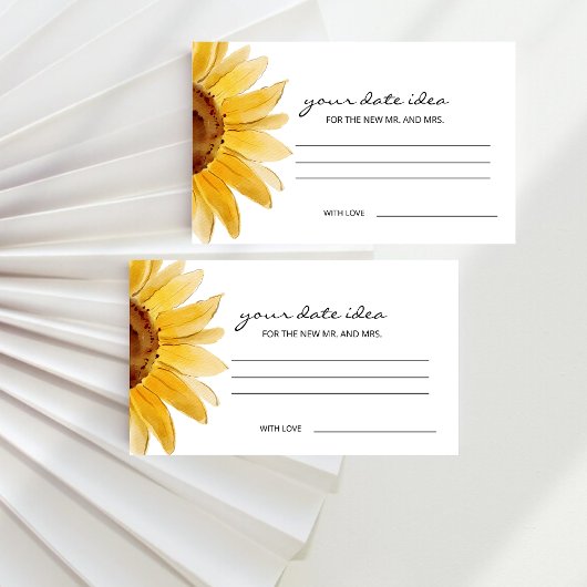 Sonnenblume Aquarellfarben Datum Nachttipps Datum Begleitkarte