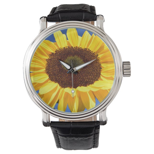 SONNENBLUME Armbanduhr (Vorderseite)