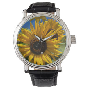 Sonnenblume Armbanduhr