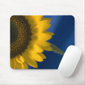 Sonnenblume auf blau mousepad (Mit Mouse)