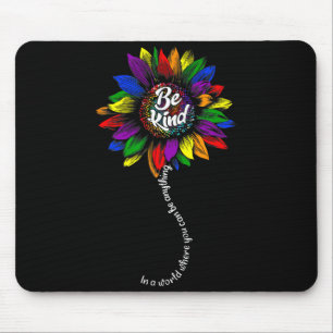 Sonnenblume Autismus-Bewusstsein sei nett Puzzle-M Mousepad
