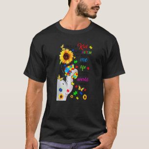 Sonnenblume Autismus Mama Da Ist Ein Kind Mit Auti T-Shirt