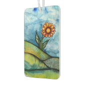 Sonnenblume Autolufterfrischer (Links)
