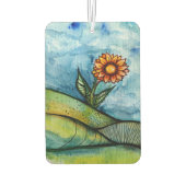 Sonnenblume Autolufterfrischer (Rückseite)