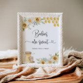 Sonnenblume Babies sind süßes Poster