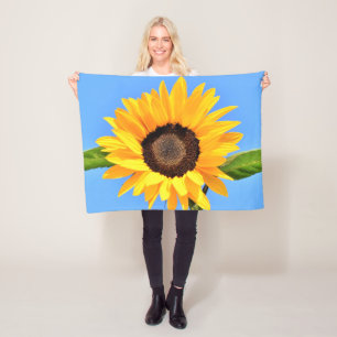 Sonnenblume Baby Fleece Blanket