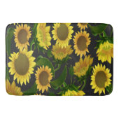 Sonnenblume Badematte (Vorderseite)