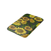 Sonnenblume Badematte (Schrägansicht)