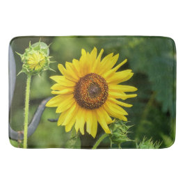 Sonnenblume Badematte