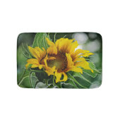Sonnenblume Badematte (Vorderseite)