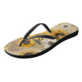 Sonnenblume Badesandalen (Schrägansicht)